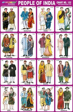 the people of india are depicted in this poster