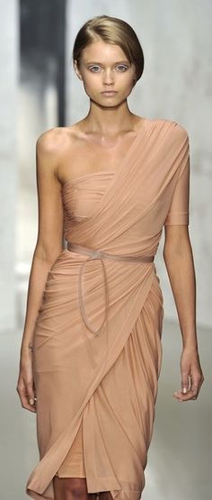 blush grecian Grecian Neckline Dress, Elegant Beige Draped Dress, Greek Drape Dress, Summer Draped Beige Dresses, Beige Draped Dress For Spring, Beige Draped Summer Dress, Grecian Cut Dress, Grecian Neckline, Grecian Draping