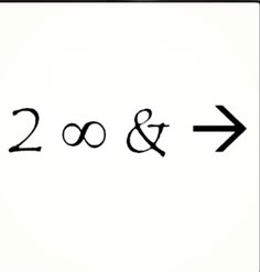 an arrow pointing to two and twenty