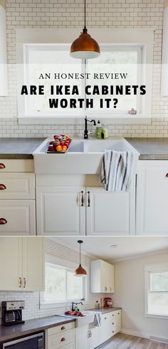 the kitchen is clean and ready for us to use