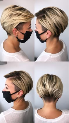 Pixie Bob With Undercut, Pixie Bob Haircut Short Undercut, Pixie Bob With Nape Undercut, Long Pixie With Undercut For Fine Hair, Very Short Undercut Bob, Chloe Brown Short Hair Undercut, Undercut Pixie Haircut For Thick Hair, Short Hair Pixie Undercut, Asymmetrical Undercut Pixie Bob