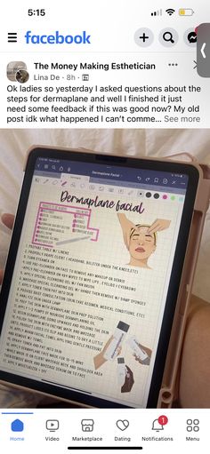 Esthetics Notes, Esthetics Study Notes, Marquise Fan Fauxpal Gem Threaded End, Esthetician Notes Aesthetic, Studying Esthetician, Esthetics School Notes, Esthetician Note Taking, Esthetician Study Notes, Esthetician Student Notes