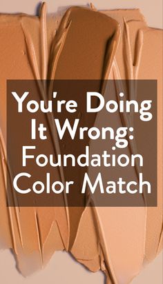 Best Color Matching Foundation, How To Match Foundation To Your Skin, Choosing Foundation Match, How To Pick Foundation Shade, How To Pick The Right Foundation Color, Makeup Foundation Color Match, How To Find Perfect Foundation Color, How To Find My Foundation Color, How To Figure Out Your Foundation Color