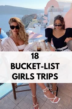 Sister Vacation Ideas, Girls Trip Ideas, Best Places For Girls Trip, Girls Trip Destination Ideas, Best Girls Trip Destinations, Cheap Girls Trip Destinations, Best Girls Trip Destinations In The Us, Girls Trips Ideas, Best Girls Trips