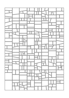 a black and white image of a square pattern