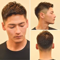 Skin Fade Box Cut, Caesar Cut No Fade, French Crop Hair Men, Textured Crop Fade Asian, Textured French Crop Asian, Short Asian Haircut Men Fade, Asian Comb Over Haircut, Short Mens Asian Haircut, Asian Line Up Haircut