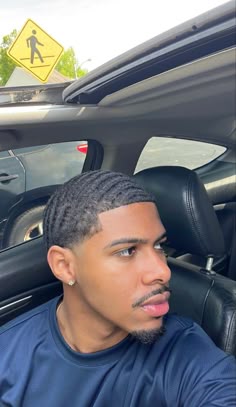 Caesar Cut Waves, Best Haircut For Waves, Tapered Waves Men, Straight Hair Waves Men, Waves With Taper Fade, Taper Waves Haircut, Blowout Taper Straight Black Hair, Waves With No Taper, Low Taper Waves