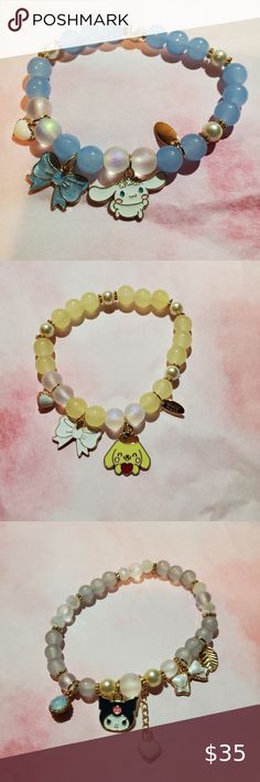 Handmade sanrio bracelets ✨️ 💖