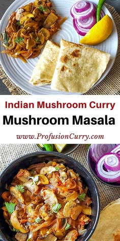 How To Make Mushroom Curry Indian Style, Indian Mushroom Curry, Mushroom Curry Indian Style, Mushroom Curry Recipe Indian, Mushroom Masala Recipe, Mushroom Curry Recipe, Vegan Mushroom Masala, Indian Mushroom Recipe