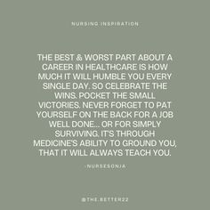 the best & worst part about a career in healthcare is how much it will huddle you every single day