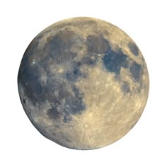 an image of the full moon on a white background with clipping area for text