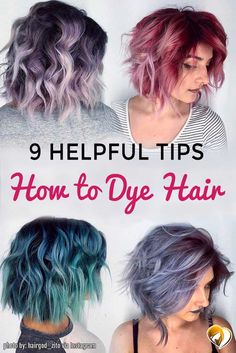 Diy Hair Coloring At Home, How To Ombre Hair At Home, Home Dyed Hair, Diy Dye Hair, How To Dye Your Own Hair, Hair Dye Section Ideas, Hair Dye Techniques At Home, How To Dye Hair Two Colors At Home, Dye Hair At Home