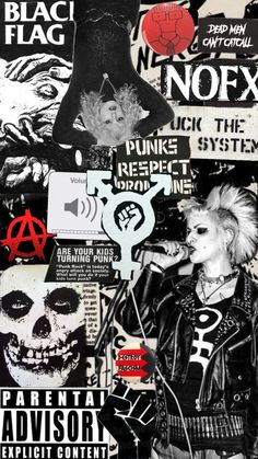 Punk Aesthetic Background, Post Punk Wallpaper, Wallpaper Punk Rock, Punk Grunge Design, Punk Theme, Horror Punk Aesthetic, Punk Aesthetics, Punk Wallpaper Aesthetic, Punk Lockscreen