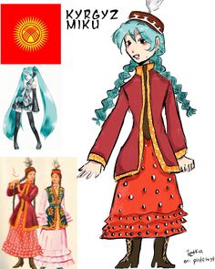 Mine🎀 (I did it late) Midwest Miku, Cultural Miku Trend, Culture Miku, International Miku, Miku Countries, Different Country Miku, Miku From Different Countries, Miku In Different Countries, Cultural Miku