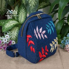 Hello! Welcome to my store! Wish you have a satisfying purchase！ When you have to think of a beautiful, meaningful, impressive gift for your lover, mother or friends then this will be the perfect choice for you! ⭐Don't hesitate to contact us if you have any questions! Thank you The image of the inner lining is for illustration purposes only. The inner lining will be made from a variety of fabrics depending on the season, style, and color. ⭐Discover Uniqueness: Our handcrafted products are not ju Casual Backpack Perfect As A Gift, Casual Bag With Zipper Closure For Gift, Casual Adjustable Backpack For Back To School, Casual Pouch Backpack For Travel, Trendy Embroidered Shoulder Bag For Everyday Use, Casual Handmade Bags With Adjustable Strap, Trendy Adjustable Bags For Back To School, Trendy Everyday Embroidered Bags, Casual Handmade Bag With Adjustable Strap