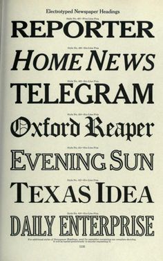 an old newspaper advertisement with the names of news and telephone lines in black on white paper