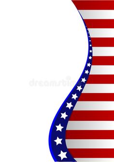 an american flag wave with stars and stripes on it royalty illustration - stock images for