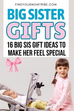 New Big Sister Gift Ideas, Gifts For Your Big Sister, Teenage Big Sister Gifts, Gift From Newborn To Big Sister, Gifts For Big Sister When Baby Is Born, Upgraded To Big Sister, Big Sister Bag, Big Sis Gift, Sisters Book
