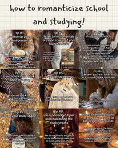 an article about how to romanticize school and studying in the fall or winter months