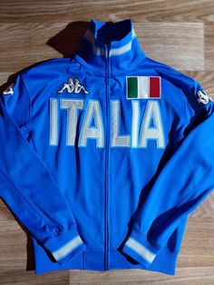 Vintage Track Jacket, Italia Jacket, Italian Vintage Soccer Jacket, Italia Brown Kappa Jacket, Vintage Kappa Track Top Jacket, Italy Kappa Jacket, Vintage Kappa Soccer Kit, Vintage Kappa Chelsea Jacket, Retro Kappa Sportswear