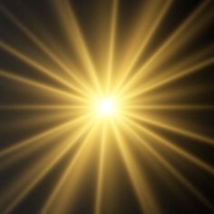 the sun's rays are shining brightly in the dark night sky stock video footage