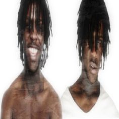 two black men with dreadlocks on their heads