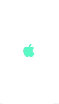 an apple logo on a white background