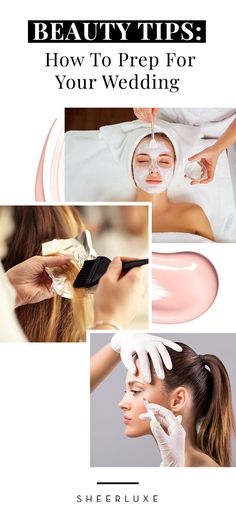 Beauty Tips: How To Prep For Your Wedding Beauty Things To Do Before Wedding, Wedding Day Beauty Prep, Beauty Prep For Wedding, Wedding Week Beauty Prep, Skin Prep For Wedding, Pre Wedding Beauty Routine, Pre Wedding Facial Skin Care, Skincare Wedding Prep, Wedding Skin Prep