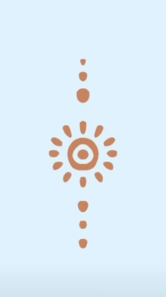 an orange and white logo on a light blue background with the letter o in the center