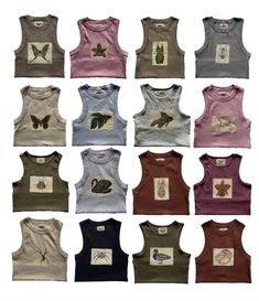 Studio recents  𖦹 *٭ 𓆣

⭐️sharks, luna moths, ladybugs & and few more bits will be available Friday 4th @ 12pm ACST 

#smallbusiness #artistsofinstagram #cutebasics #clothingbrand #bugcore #capsulewardrobe #smallbusinessdiaries #smallbusinessvlog #depopseller #depop #fashion #sustainablebusiness #upcycled #handmade #textileartwork #handpainted #printedclothing #customclothing #creative #tanktops #fashion #clothingbrand #studio #naturegirlies #reworkedclothing #bugs #insects Weirdcore Outfits, Reworked Clothing, Insects Theme, Textiles Artwork, Luna Moth, Themed Outfits, Moth, Capsule Wardrobe, Clothing Brand