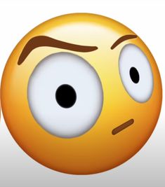 an emoticive smiley face with two eyes