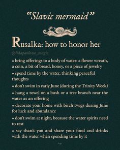 a poem written in the language of russian on a dark green background with gold lettering