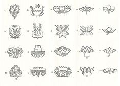 an image of some type of ornament in the style of native american art