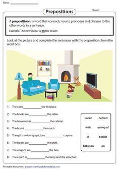 a worksheet for reading the words in front of a fire place and fireplace
