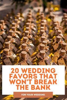 20 Affordable Wedding Favors Guests Will Love