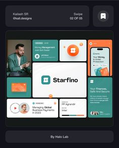an image of a web page with many different things on it, including buttons and icons