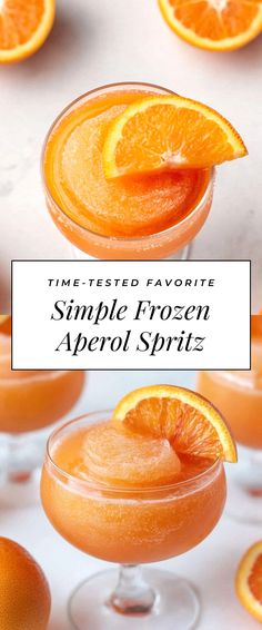 Image for Simple Frozen Aperol Spritz