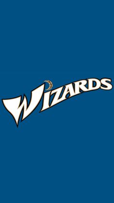the wizard's logo on a blue background