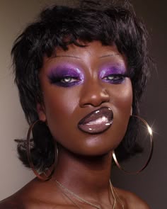 Drag Make-up, Punk Makeup, Catty Noir, Dope Makeup, Goth Makeup, Creative Makeup Looks, Eye Makeup Art, Makeup Obsession, Brow Makeup