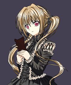 .Black Cat by Alexandra22.deviantart.com on @deviantART Train Black Cat, Black Cat Anime Tattoo, Black Cat Maid, Black Cat Anime Character, Black Cat Anime Cosplay, Anime Black Cat Yellow Eyes, Eve Black Cat, Anime Black Cat With Green Eyes, Black Cat Manga