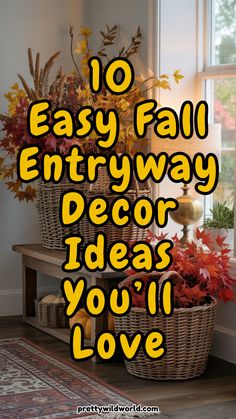 Refresh your space with elegant fall decor entryway table ideas perfect for seasonal styling. Mix fall entry table decor entryway, entryway table fall decor, minimalist fall decor, fall house decor, and entryway fall decor for a chic and cozy autumn vibe.