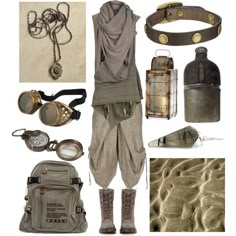 Apocalypse Fashion, Desert Nomad, Mode Steampunk, Post Apocalyptic Fashion, Taupe Shoes, Apocalyptic Fashion, Post Apocalypse, Dieselpunk, Post Apocalyptic