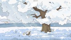 Wallpaper Winter Anime Wallpaper Ipad, Cute Wallpapers For Ipad, Cute Desktop Wallpaper, Japon Illustration, Fondos De Pantalla Para Ipad, Cute Laptop Wallpaper, Tablet Wallpaper, Ilustración Retro, Illustration Japonaise