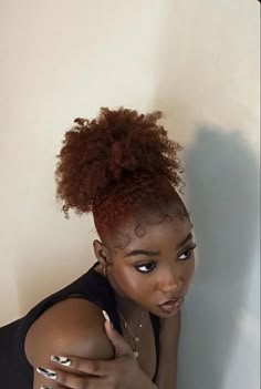 Color 4c Natural Hair, Coloured Natural Hair Black Women, Black Woman Dyed Natural Hair, Hair Dye Colours Black Women, Dyed Hair Black Women 4c, Black Woman Colored Hair, Coloured Curly Hair Black Women, Coloured 4c Natural Hair, Hair Colors For 4c Hair