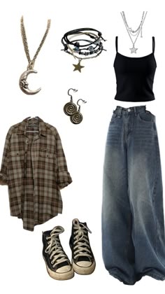 Look Grunge, Street Style Outfits Casual, Look Di Moda, Swaggy Outfits, Mode Inspo, Outfit Inspo Casual, Really Cute Outfits, Mode Inspiration, Cute Everyday Outfits