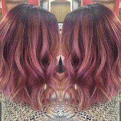 #sunset #hairbytori #mermaidhair #rose #haircolor #gold #hair #red #pink #fallhair Burgundy And Rose Gold Hair, Red And Rose Gold Hair, Red To Rose Gold Hair, Rose Gold And Red Hair, Fall Hair Rose Gold, Dark Root Rose Gold Hair, Rose Gold And Violet Hair, Burgundy To Rose Gold Ombre Hair, Fall Hair Rose Gold Brunette