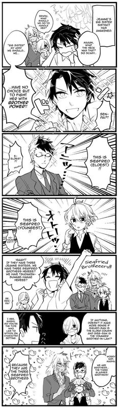 an anime story page with two people kissing each other