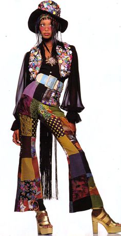 80s Funky Fashion, Boogie Fashion, 70s Camp Fashion, Vivienne Westwood 70s Runway, 70s Funky Fashion, 70s Eccentric Fashion, 80s Maximalism Fashion, Funkadelic Fashion, Black Fashion 70s