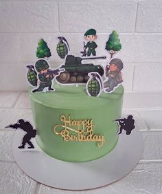 Army theme birthday cake (non edible pictures)💚 . . . . . . #CakeGoals #CakeOfTheDay #InstaCake #CakeLovers #CakeArt #BakersOfInstagram #BakingLove #CakeDesign #CakesOfInstagram #SweetTooth #CustomCake #CelebrationCake #BirthdayCake #AnniversaryCake #PartyCake #PastelPerfection #SoSatisfying #DessertPorn #SugarRush #CakeAesthetic #FoodieHeaven #CakeInspo #SupportSmallBusiness #HomeBaker #CakeBusiness #CakesByMe #BakingBusiness #MadeWithLove #ExplorePage #ᴛʀᴇɴᴅɪɴɢɴᴏᴡ Indian Army Cake Design, Army Birthday Cake For Boys, Army Cake Decorations, Army Themed Cake, Army Cakes For Boys, Army-themed Cake With Ebay Logo, Military Rank Cake Design, Army Cake Design For Boy, Army Cake Design Ideas