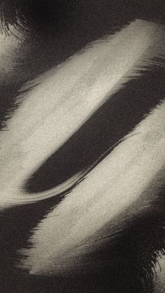 a black wallpaper with abstract and glitchy gray flowing shape